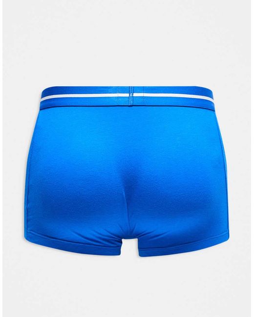 Boss Blue 3 Pack Bold Trunks for men