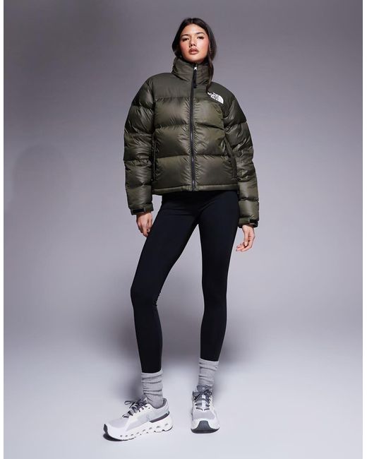 The North Face Gray 1996 Retro Nuptse Puffer Jacket