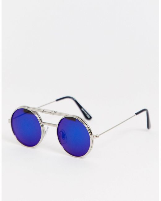 Spitfire – lennon – runde, e sonnenbrille zum hochklappen in Blau für  Herren | Lyst DE