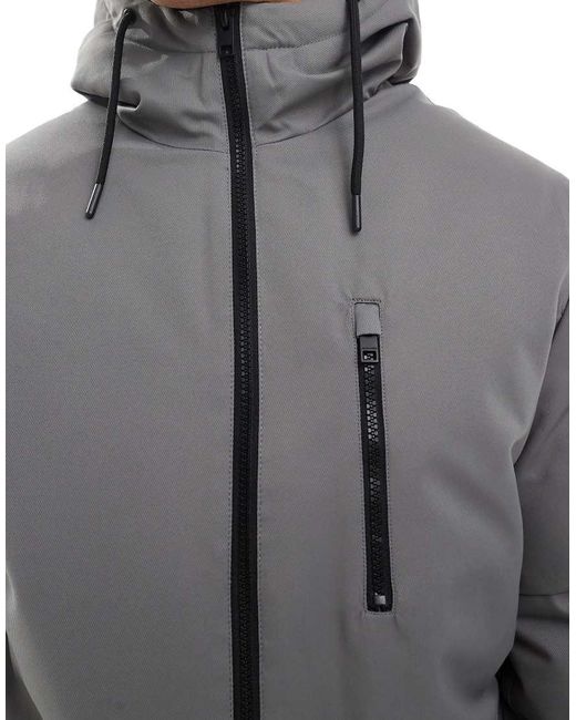 Parka Gris De Jack & Jones de hombre de color Gray