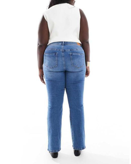 ONLY Flared Jeans in het Blue