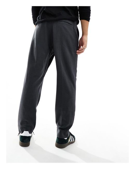Abercrombie & Fitch Black Straight Tailored Pants for men