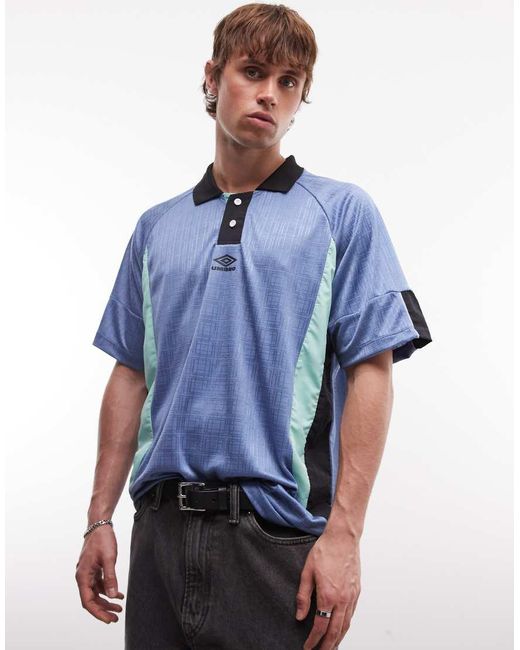 Umbro Voetbalshirt in het Blue voor heren