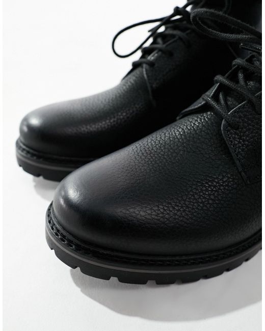 Paxton - chaussures chunky à lacets en cuir Schuh pour homme en coloris Black