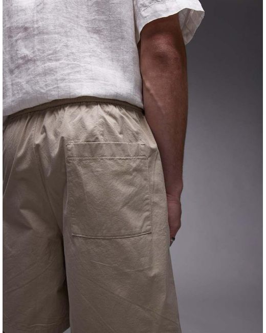 ARKET Gray Cotton Pull-on Shorts for men