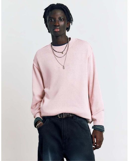 Pull&Bear Stwd Studio in het Pink voor heren