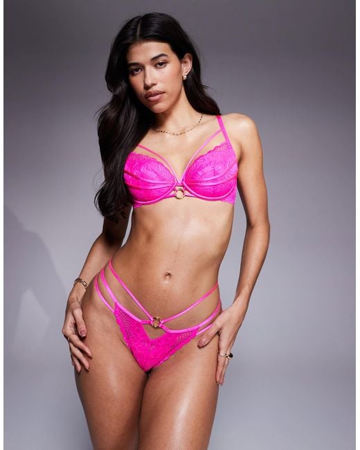 Ann Summers Pink – compelling – wattierter bh