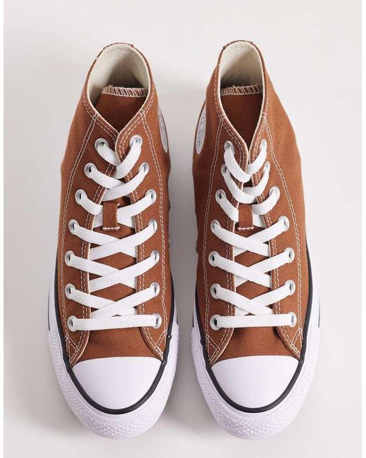 Converse White Chuck Taylor All Star Hi Trainers