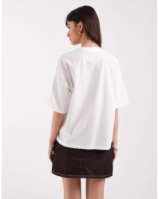 Never Fully Dressed White Cotton T-shirt
