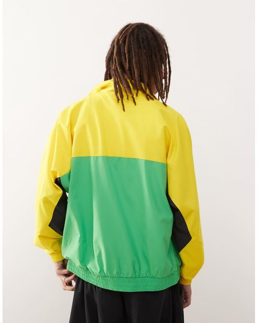 Giacca Sportiva Gialla E di Adidas Originals in Yellow da Uomo