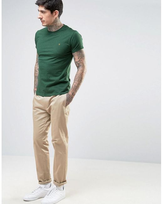 farah green shirt