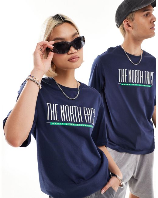 The North Face Blue – 1966 – t-shirt