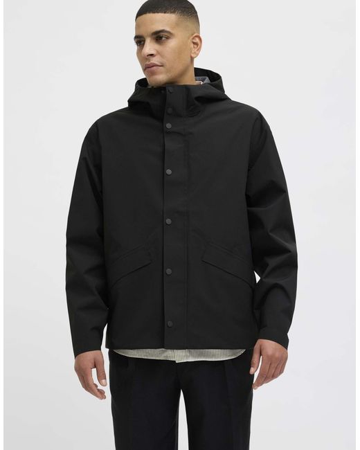 Imperméable court Jack & Jones pour homme en coloris Black
