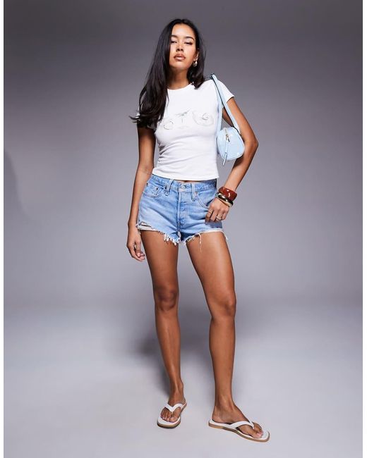 Princess Polly White Odyssey Shell And Martini Print Baby Tee