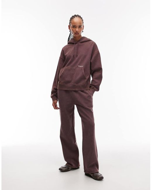 Tommy Hilfiger Red Oversized joggers