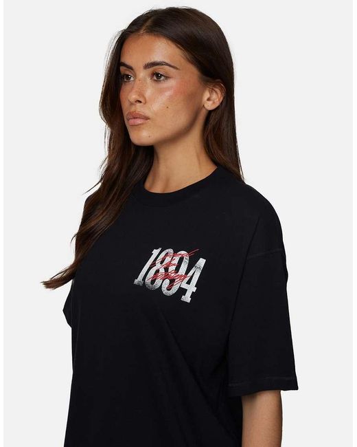 Good For Nothing Black Relaxed Fit Graphic Tee