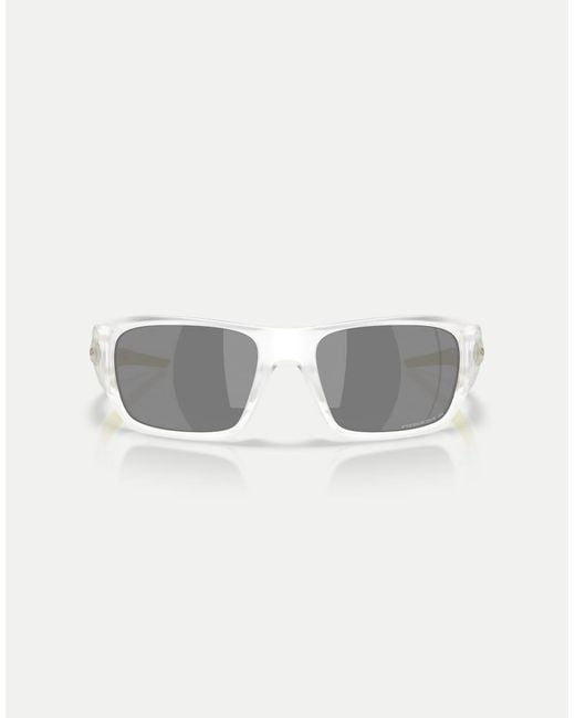 Oakley Multicolor Masseter Limitless Collection Rectangle Polarised Sunglasses With Mirrored Lens for men