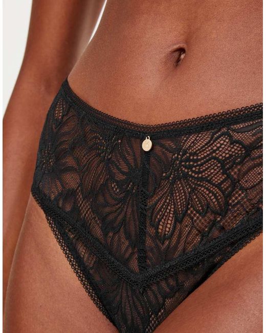 KBX Black Knickerbox Alice Deep Thong