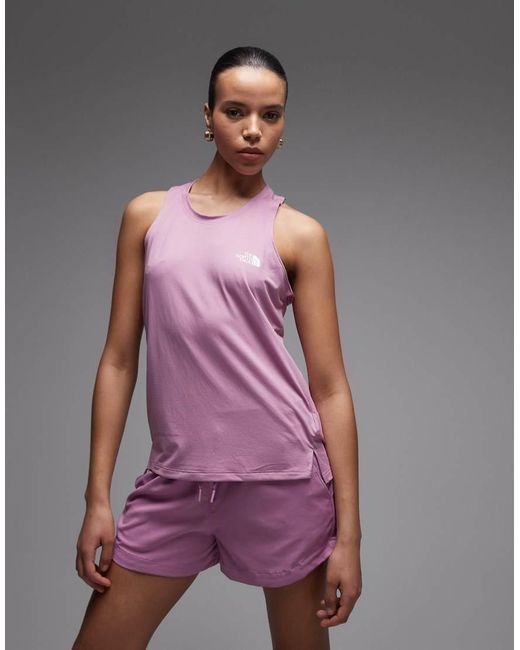 The North Face Purple Flex Training Tank Top