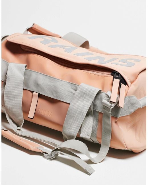 Rains Orange – texel – duffel-rucksack w3