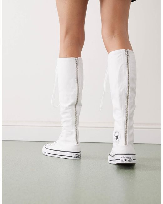 Chuck taylor all star knee xx - baskets montantes Converse en coloris Gray