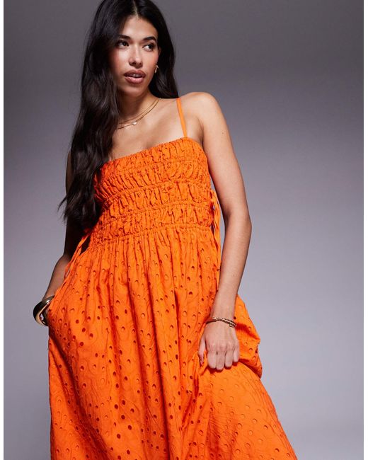 orange 60s dress 60s Vintage Orange Green Print Cotton Shift Dress, Vera