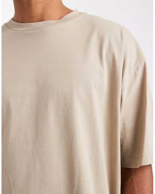ASOS Black Essentials 3 Pack Oversized T-Shirts for men