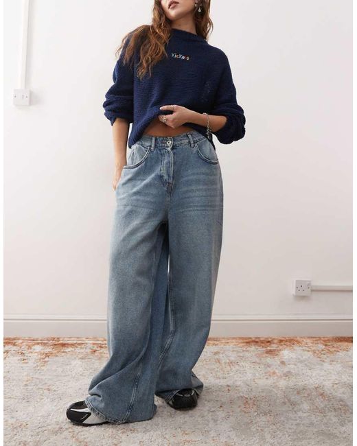 Collusion Blue X007 Xl baggy Jeans