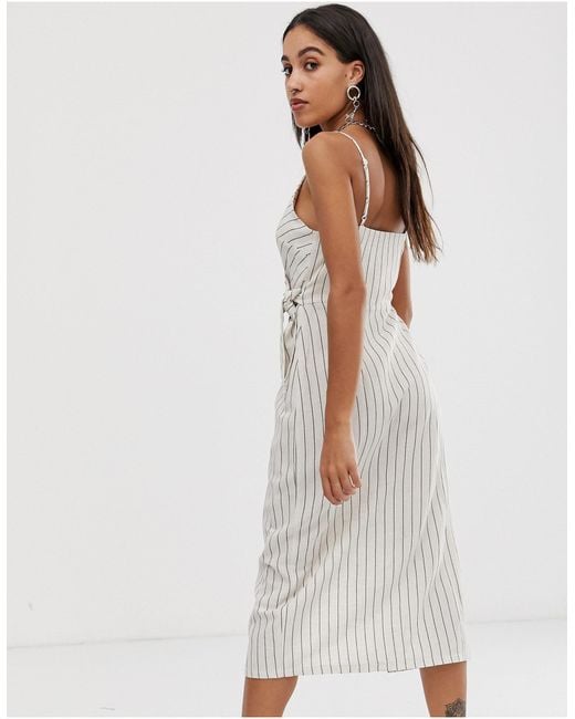 wrap dress bershka