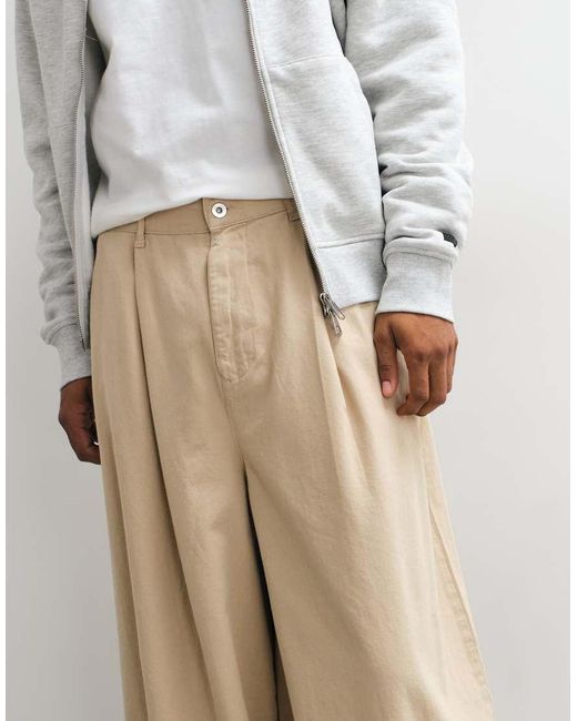 Collusion Blue Balloon Cargo Pants for men