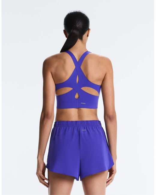 Oysho Blue Light Touch Medium-Support Sports Bra