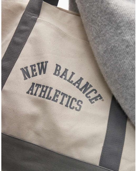 New Balance Tote Tas Van Canvas in het Blue voor heren