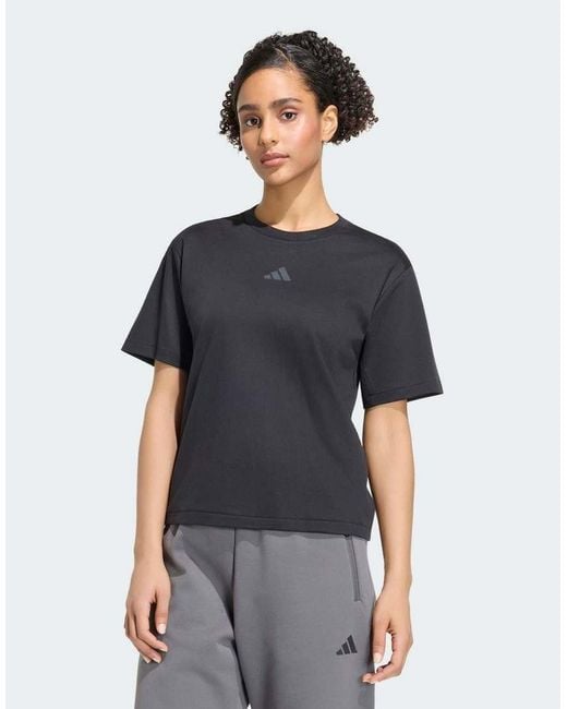 Adidas Originals Black Adidas Z.n.e. Tee