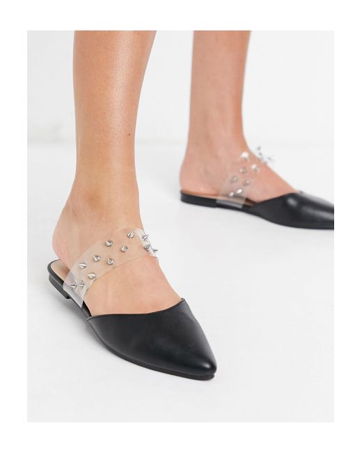 mules plates pointues