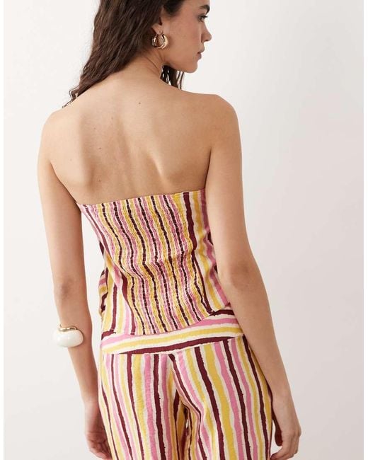 Mango Yellow Teen Tie Front Sleeveless Top