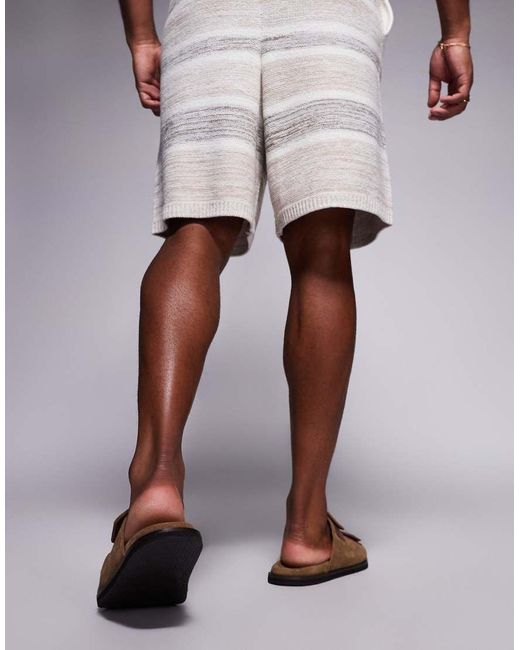 ASOS Brown Two Strap Sandals for men