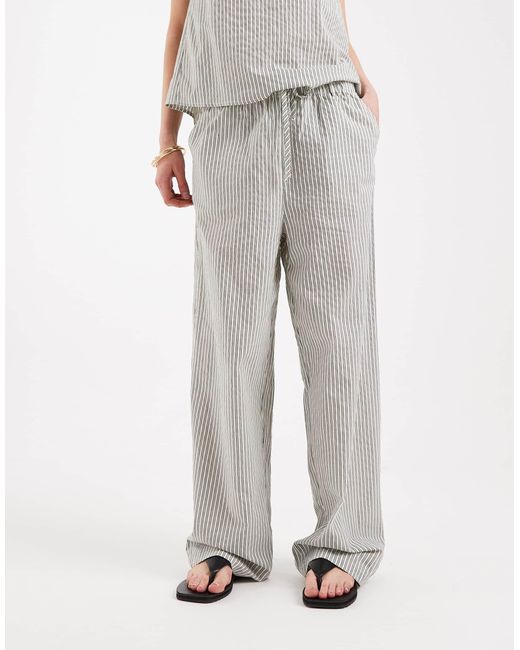 ASOS Gray Pull On Pants