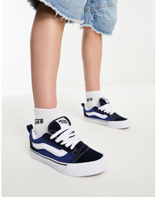 Vans Blue Knu Skool Chunky Sneakers for men