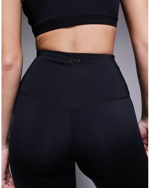 4505 Blue Hourglass Icon Active Bum Sculpt High Waist Gym leggings With Inner Pocket