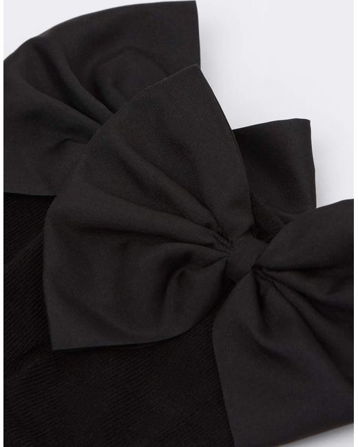 Calzedonia Black Bow Socks