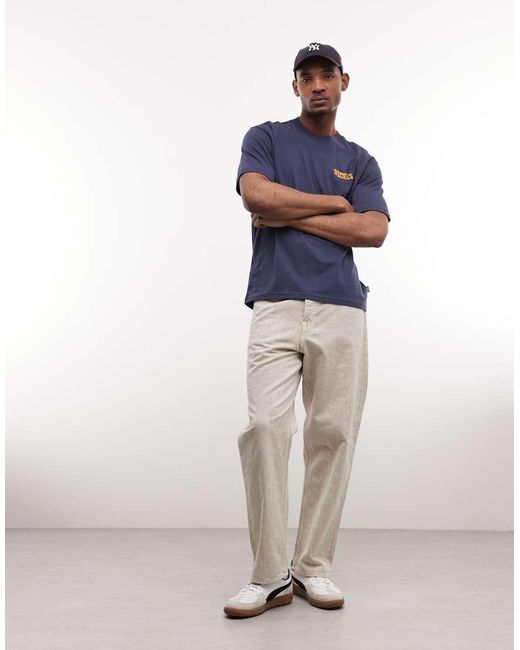 Dickies Blue Tipp City Backprint T-shirt for men