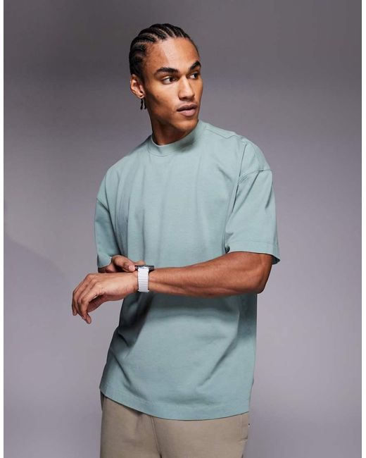 4505 Gray Icon Heavyweight Cotton Oversized T-shirt With Quick-dry Finish for men