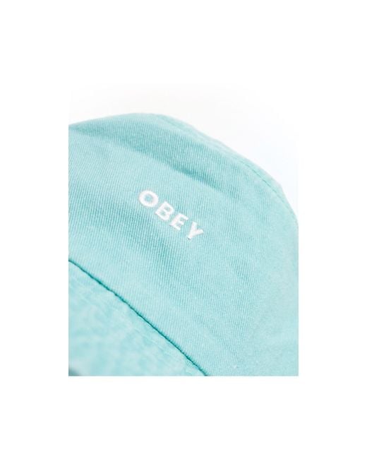 Obey Black Pigment Dye Bucket Hat