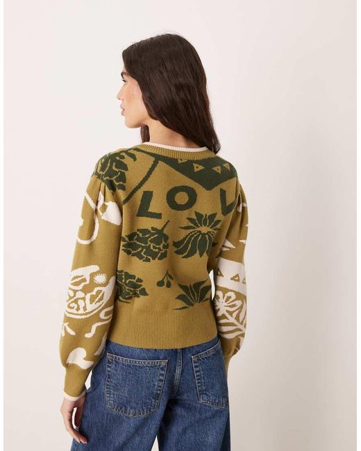 Never Fully Dressed Blue Cropped Cinched Waist Cardigan