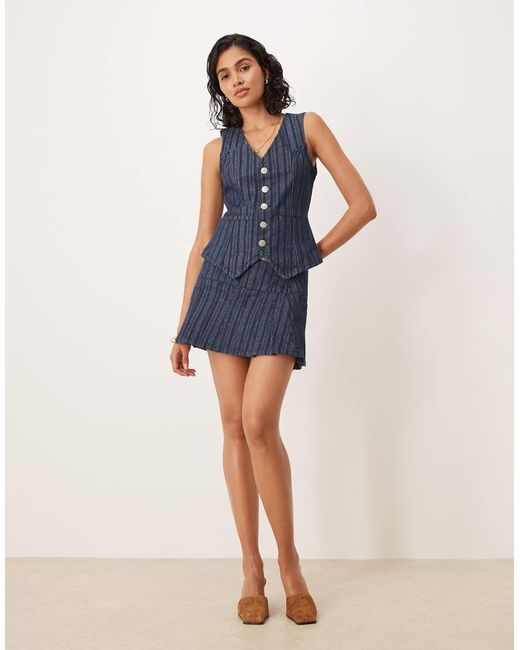 Glamorous Blue Waistcoat