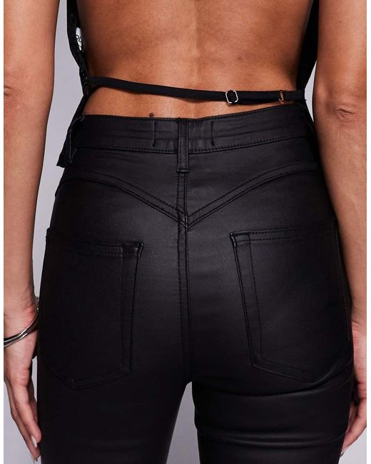ASOS Blue Sculpting Super Stretch Flare