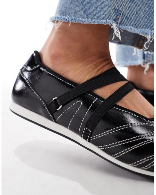 London Rebel Blue – lilian – ballerina-sneaker