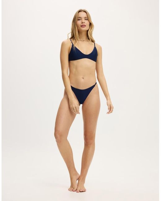 Cotton On Natural Micro String Thong Bikini Bottom