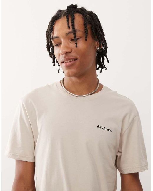 Columbia Natural Csc Basic Logo T-Shirt for men