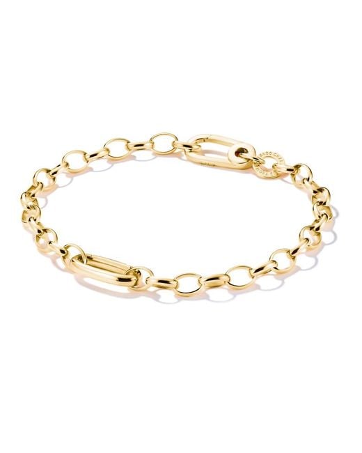 Thomas Sabo Metallic Charm Bracelet With Connect Link -plated